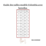Corset Colombia avec bretelle